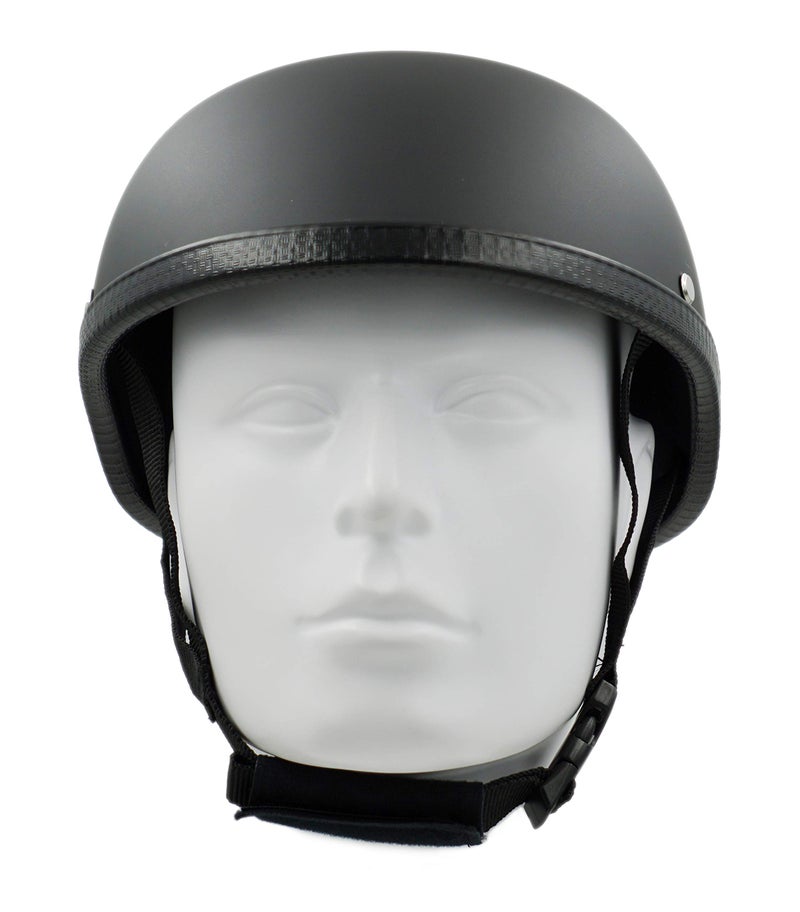 Hot Rides Classic ATV UTV Scooter Beanie Scull Cap Novelty (Non DOT) OSFM Flat Black - Image 3